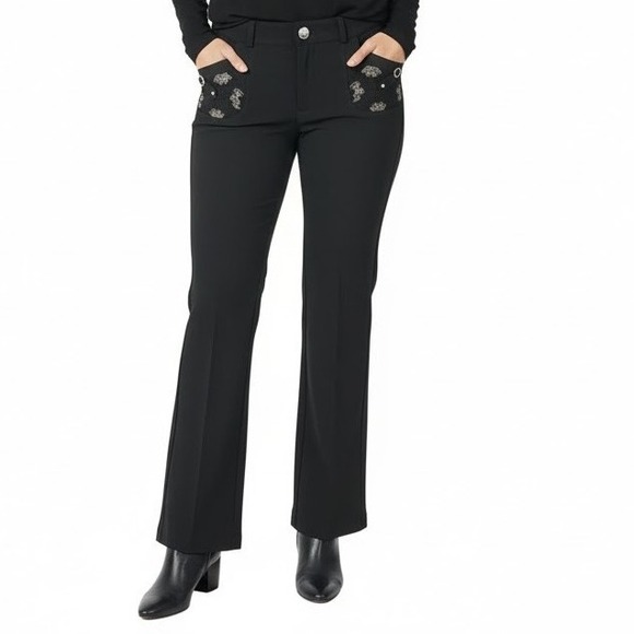 Fashion Wear Pants - Fashion Wear Women Dress Pants Size 34 Black Business Career Office Professional